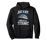 Juste Un garçon Qui Aime Le Titanic Vintage Ship Titanic Lovers Sweat à Capuche