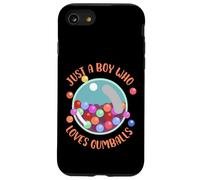 juste un garçon qui aime les boules de gomme Design pour les amoureux des boules de gomme Coque pour iPhone SE (2020) / 7 / 8