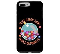 juste un garçon qui aime les boules de gomme Design pour les amoureux des boules de gomme Coque pour iPhone 7 Plus/8 Plus