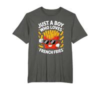Juste un garçon qui aime les frites pour adolescents et tout-petits T-Shirt