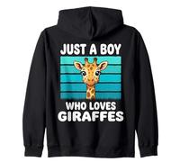 Juste Un garçon Qui Aime Les girafes Amant drôle de Girafe Sweat à Capuche
