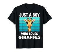 Juste Un garçon Qui Aime Les girafes Amant drôle de Girafe T-Shirt