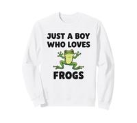 Juste Un garçon Qui Aime Les Grenouilles Sweatshirt