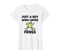 Juste Un garçon Qui Aime Les Grenouilles T-Shirt Graphique avec Valeur