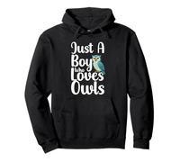 Juste Un garçon Qui Aime Les hiboux Sweat à Capuche