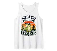 Juste Un garçon Qui Aime Les lézards Amoureux des Reptiles Débardeur