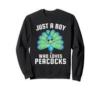 Juste Un garçon Qui Aime Les paons Sweatshirt