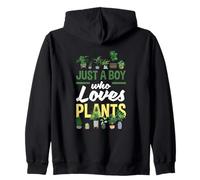 Juste Un garçon Qui Aime Les Plantes, Un Jardinage Amusant Sweat à Capuche