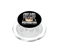 Juste Un garçon Qui Aime Les Poissons-Globes, des Poissons-Globes Amusants PopSockets PopGrip pour MagSafe