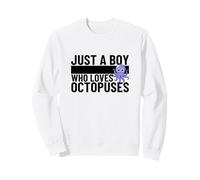 Juste Un garçon Qui Aime Les poulpes Funny Octopus Sweatshirt