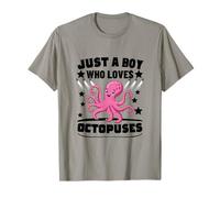 Juste Un garçon Qui Aime Les poulpes Funny Octopus T-Shirt