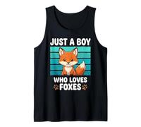 Juste Un garçon Qui Aime Les Renards Funny Fox Lover Kids Débardeur