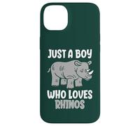 Juste Un garçon Qui Aime Les rhinocéros, Futur défenseur de l'environnement Coque pour iPhone 14 Plus