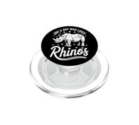 Juste Un garçon Qui Aime Les rhinocéros PopSockets PopGrip pour MagSafe