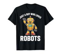 Juste Un garçon Qui Aime Les Robots, la robotique, Les Enfants T-Shirt