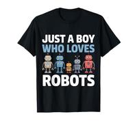Juste Un garçon Qui Aime Les Robots, la robotique, Les Enfants T-Shirt