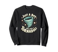 Juste un garçon qui aime les tornades, tempête, météorologue, tornade Sweatshirt