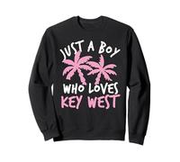 Juste Un garçon Qui Aime Les Vacances à Key West, en Floride Sweatshirt