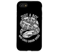 Juste Un garçon Qui Aime Les vipères et Les Reptiles du Gabon Coque pour iPhone SE (2020) / 7/8