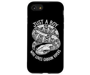 Juste Un garçon Qui Aime Les vipères et Les Reptiles du Gabon Coque pour iPhone SE (2020) / 7/8