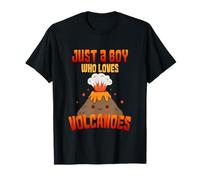 Juste Un garçon Qui Aime Les volcans Amoureux des volcans Volcanologue T-Shirt