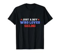 Juste Un garçon Qui Aime Naviguer, Un Marin drôle T-Shirt Graphique avec Valeur