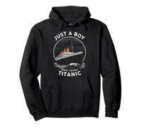 Juste Un garçon Qui Aime Titanic Boys Qui Aiment Simplement Titanic Cool Sweat à Capuche