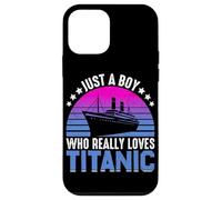 Juste Un garçon Qui Aime Vraiment Titanic Coque pour iPhone 12 Mini