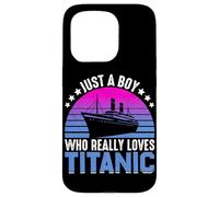Juste Un garçon Qui Aime Vraiment Titanic Coque pour iPhone 15 Pro
