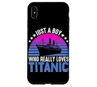 Juste Un garçon Qui Aime Vraiment Titanic Coque pour iPhone XS Max