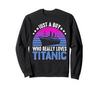 Juste Un garçon Qui Aime Vraiment Titanic Sweatshirt
