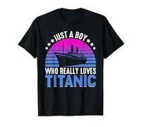 Juste Un garçon Qui Aime Vraiment Titanic T-Shirt