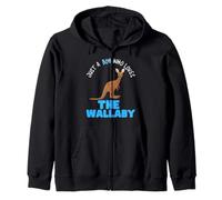 Juste Un garçon Qui Aime Wallabys Cute Boys Fun Love Wallaby Sweat à Capuche