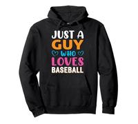 Juste Un Gars Qui Aime Le Baseball Sweat à Capuche