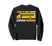 Juste Un Gars Qui Aime Les Bus Chauffeur de Bus Sweatshirt