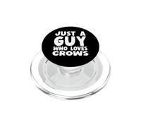 Juste Un Gars Qui Aime Les Corbeaux PopSockets PopGrip pour MagSafe
