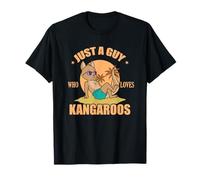 Juste un gars qui aime les kangourous en Australie T-Shirt