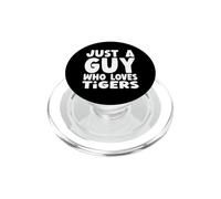 Juste Un Gars Qui Aime Les Tigres PopSockets PopGrip pour MagSafe