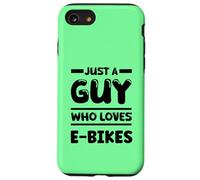 Juste un gars qui aime les vélos électriques Coque pour iPhone SE (2020) / 7 / 8