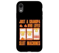 Juste un grand-père qui aime les machines à sous Coque pour iPhone XR