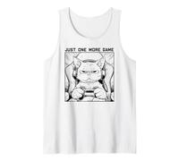 Juste Un Jeu de Plus Funny Gamer Cat Débardeur