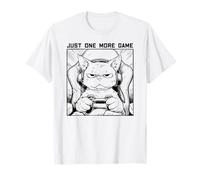 Juste Un Jeu de Plus Funny Gamer Cat T-Shirt