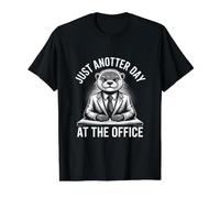 Juste Un Jour de Plus au Bureau T-Shirt Graphique avec Valeur, Homme, Noir, M