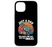 Juste Un Papa Qui est Revenu avec des Snacks Dino Coque pour iPhone 13