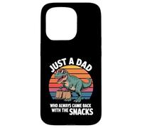Juste Un Papa Qui est Revenu avec des Snacks Dino Coque pour iPhone 15 Pro