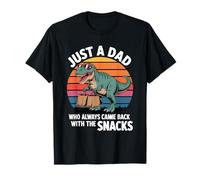 Juste Un Papa Qui est Revenu avec des Snacks Dino T-Shirt