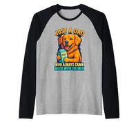 Juste un papa qui est toujours revenu avec le lait amoureux Manche Raglan