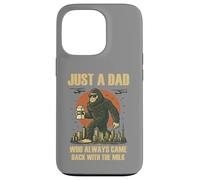 Juste Un Papa Qui revenait Toujours avec du Lait Funny Papa Bigfoot Coque pour iPhone 13 Pro