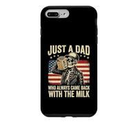 Juste Un Papa Qui revenait Toujours avec Le Lait New Father Coque pour iPhone 7 Plus/8 Plus