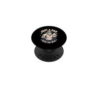 Juste Un Papa Qui revenait Toujours avec Le Milk Sasquatch Papa PopSockets PopGrip Adhésif